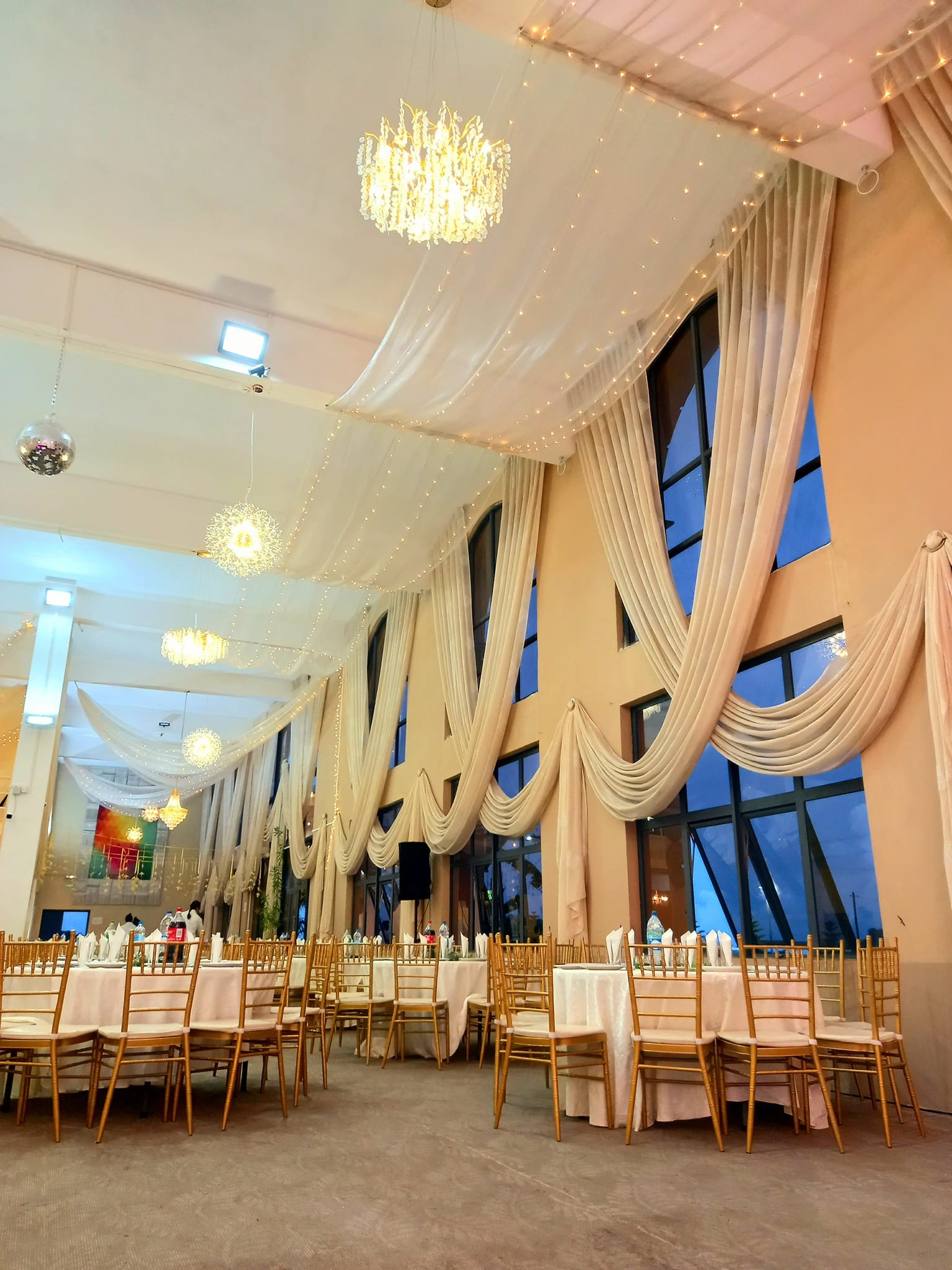 Grand Reception Lighting